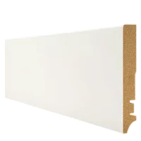 Плинтус МДФ Белый 80.401 - Интернет магазин «Полы в Доме»