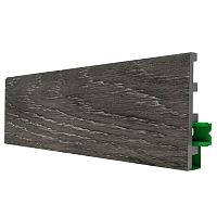 Плинтус Дюрополимерный Scandic Polynix Eiche Grafit / Дуб Графит 81404.365 - Интернет магазин «Полы в Доме»