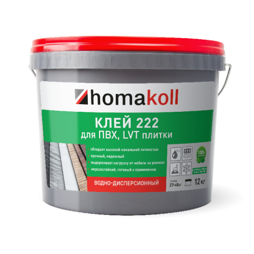 Клей Homakoll 222 (6 кг) для виниловых полов