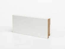 Плинтус МДФ, белый, под покраску W 06-80 - Интернет магазин «Полы в Доме»