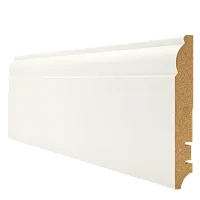 Плинтус МДФ Белый 80.305 - Интернет магазин «Полы в Доме»