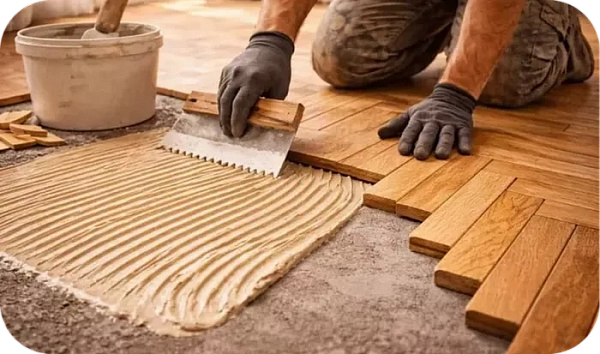 Укладка и сборка полов