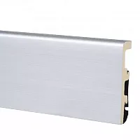 Плинтусы Дюрополимерные Integra Алюминий 2 - Интернет магазин «Полы в Доме»