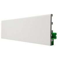 Плинтус Дюрополимерный Scandic Polynix Weiss Chagrinleder / Белая Шагрень 81404.387 - Интернет магазин «Полы в Доме»