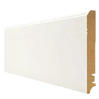 Плинтус МДФ Белый  100.307 - Интернет магазин «Полы в Доме»