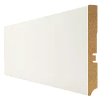 Плинтус МДФ Белый  100.401 - Интернет магазин «Полы в Доме»