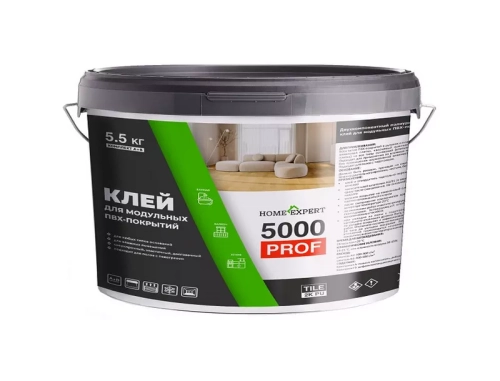 Клей Home Expert 5000 PROF PU 2К для виниловых полов и влажных помещений Клей Home Expert 5000 PROF PU 2К для виниловых полов и влажных помещений