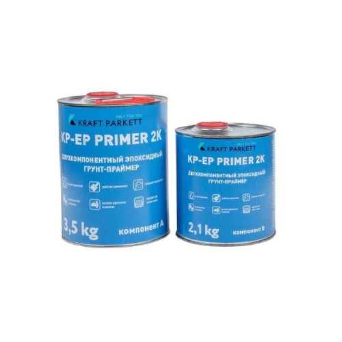 Грунт Kraft Parkett KP-EP Primer 2K ( 5,6 кг ) двухкомпонентный полиуретановый