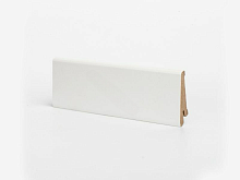 Плинтус МДФ Белый, МДФ U 101-60 - Интернет магазин «Полы в Доме»