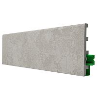 Плинтус Дюрополимерный Scandic Polynix Licht Beton / Светлый бетон 81404.384 - Интернет магазин «Полы в Доме»