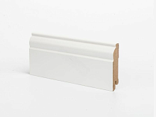 Плинтус МДФ, белый, под покраску W 04-80 - Интернет магазин «Полы в Доме»