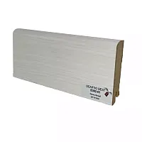 Плинтус МДФ Ясень Белый B302-01 - Интернет магазин «Полы в Доме»