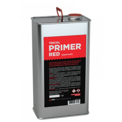 Грунт Tricol Primer 50 Red ( 5 кг.) однокомпонентный полиуретановый праймер