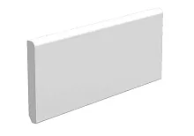 Плинтус Кварцевый Белый Матовый 11-00 - Интернет магазин «Полы в Доме»