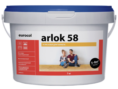 Клей Arlok 58 MS ( 14 кг ) однокомпонентный силановый
