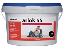 Клей Arlok 55 2K ( 7 кг ) двухкомпонентный полиуретановый жестко-эластичный