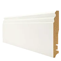 Плинтус МДФ Белый 80.303 - Интернет магазин «Полы в Доме»